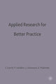 Book cover of: Applied Research for Better Practice