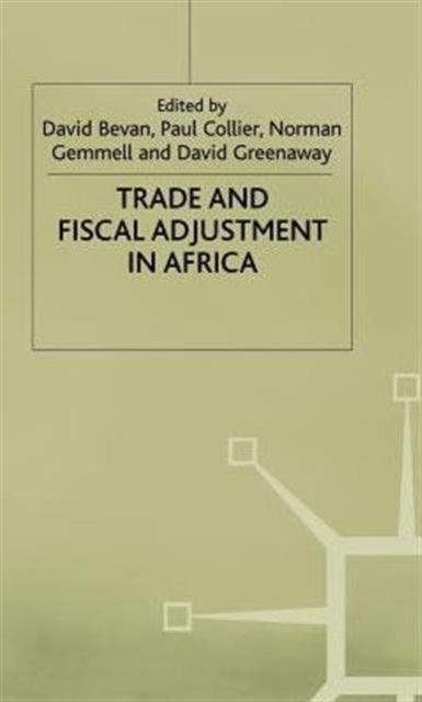 Book cover of: Trade and Fiscal Adjustment in Africa. By: Paul Collier