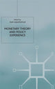 Book cover of: Monetary Theory and Policy Experience. By: Axel Leijonhufvud