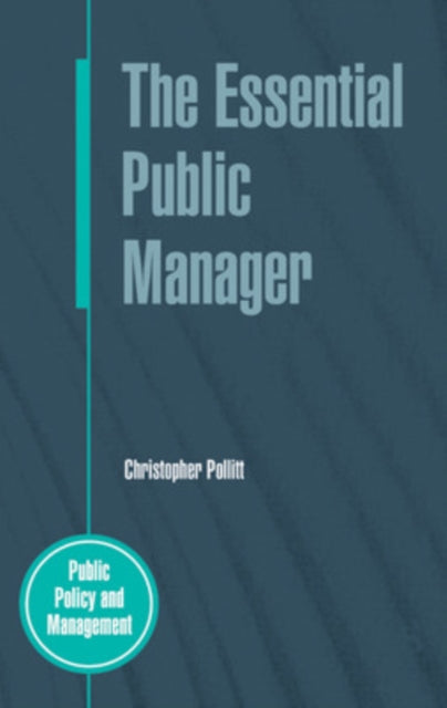 Book cover of: Essential Public Manager