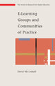Book cover of: E-Learning Groups and Communities. By: David McConnell