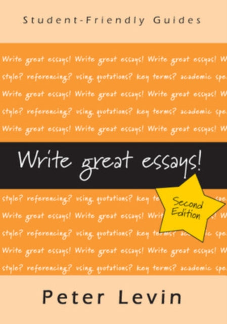 Book cover of: Write Great Essays