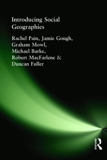 Book cover of: Introducing Social Geographies