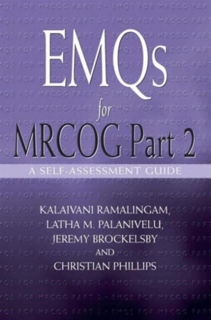 Book cover of: EMQs for MRCOG Part 2. By: K. Ramalingam