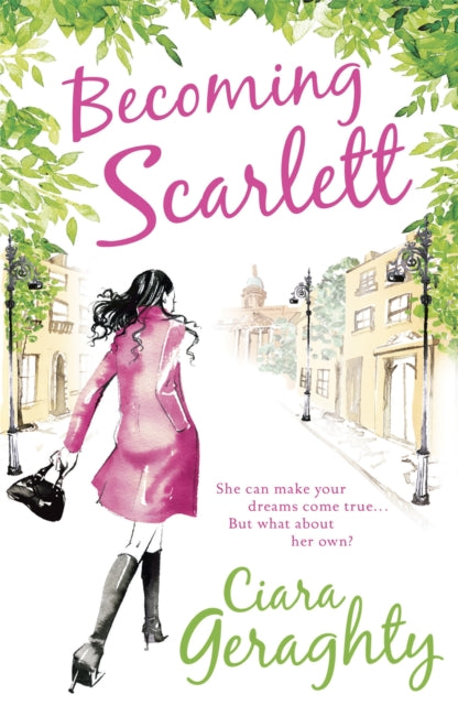 Book cover of: Becoming Scarlett. By: Ciara Geraghty