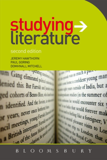 Book cover of: Studying Literature. By: Paul Goring