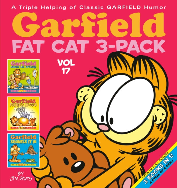 Book cover of: Garfield Fat Cat 3-Pack #17. By: Jim Davis