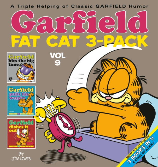 Book cover of: Garfield Fat-Cat 3-Pack #9. By: Jim Davis