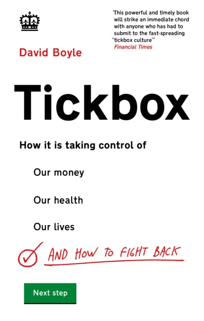 Book cover of: Tickbox. By: David Boyle