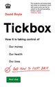 Book cover of: Tickbox. By: David Boyle