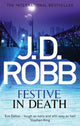 Book cover of: Festive in Death. By: Nora Roberts