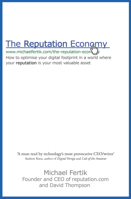Book cover of: Reputation Economy. By: Michael Fertik