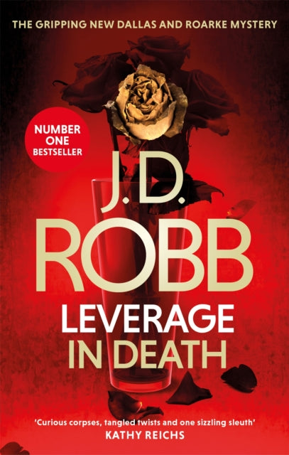 Book cover of: Leverage in Death. By: Nora Roberts