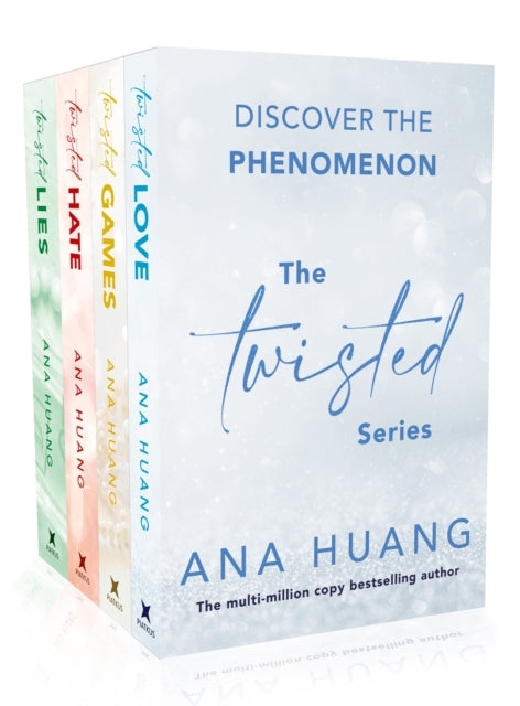 Book cover of: Twisted Series 4-Book Boxed Set. By: Ana Huang