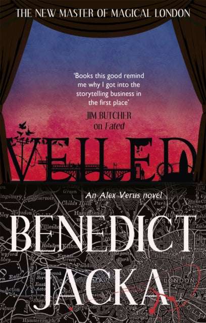 Book cover of: Veiled. By: Benedict Jacka (author)