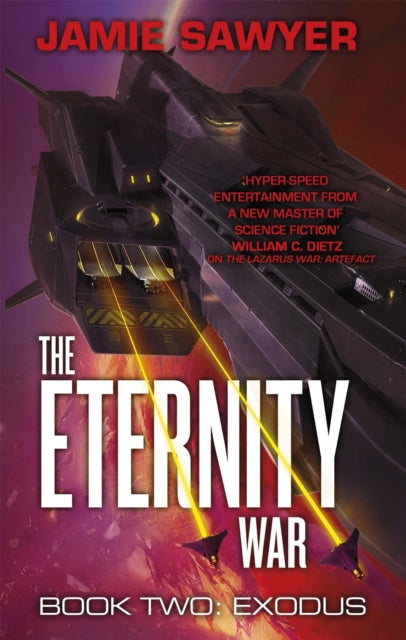 Book cover of: Eternity War: Exodus. By: Jamie Sawyer