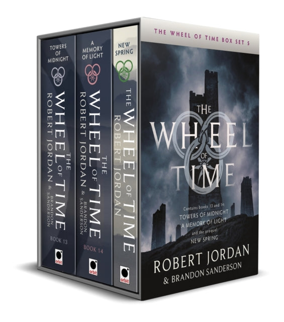 Book cover of: Wheel of Time Box Set 5. By: Robert Jordan