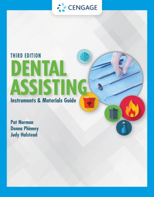 Book cover of: Dental Assisting Instruments and Materials Guide. By: Pat Norman
