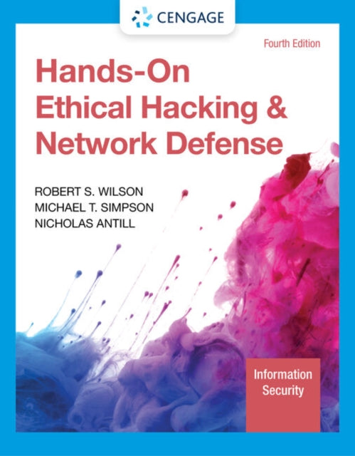 Book cover of: Hands-On Ethical Hacking and Network Defense. By: Nicholas Antill
