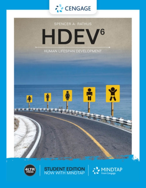 Book cover of: HDEV (with MindTap, 1 term Printed Access Card). By: Spencer A. Rathus