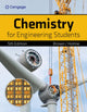 Book cover of: Chemistry for Engineering Students. By: Lawrence Brown