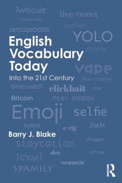Book cover of: English Vocabulary Today. By: Barry J. Blake