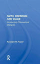 Book cover of: Faith, Freedom, and Value. By: Randolph M. Feezell