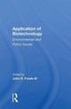 Book cover of: Application Of Biotechnology. By: John R. Fowle