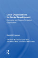 Book cover of: Local Organizations For Social Development. By: David M. Freeman