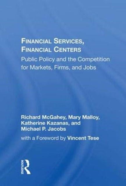 Book cover of: Financial Services, Financial Centers