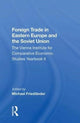 Book cover of: Foreign Trade In Eastern Europe And The Soviet Union. By: Michael FriedlAnder
