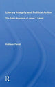 Book cover of: Literary Integrity And Political Action