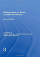 Book cover of: Bibliography On World Conflict And Peace. By: Elise Boulding