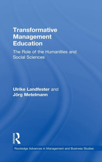 Book cover of: Transformative Management Education. By: Ulrike Landfester