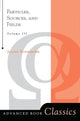 Book cover of: Particles, Sources, And Fields, Volume 3