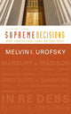 Book cover of: Supreme Decisions, Volume 1
