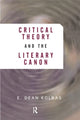 Book cover of: Critical Theory And The Literary Canon. By: E. Dean Kolbas
