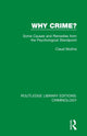 Book cover of: Why Crime?