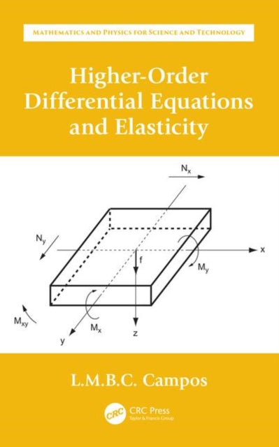 Book cover of: Higher-Order Differential Equations and Elasticity. By: Luis Manuel Braga da Costa Campos