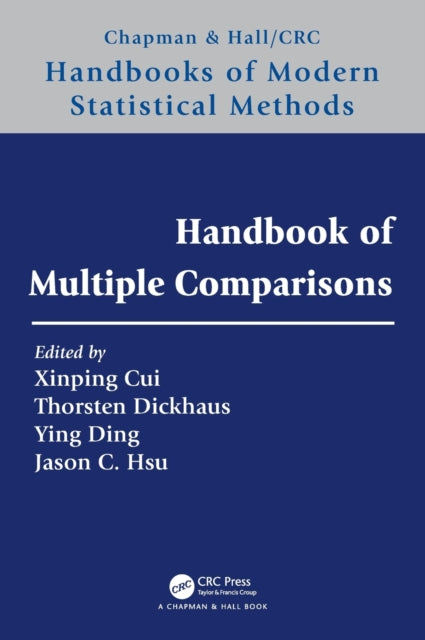 Book cover of: Handbook of Multiple Comparisons. By: Xinping Cui