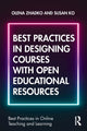 Book cover of: Best Practices in Designing Courses with Open Educational Resources. By: Olena Zhadko