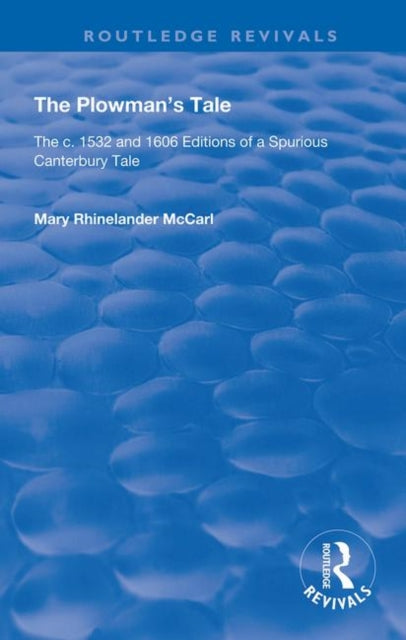 Book cover of: Plowman's Tale. By: Mary Rhinelander McCarl