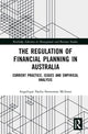Book cover of: Regulation of Financial Planning in Australia. By: Angelique Nadia Sweetman McInnes