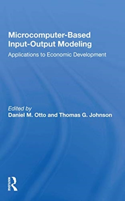 Book cover of: Microcomputer Based Input-output Modeling