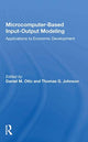 Book cover of: Microcomputer Based Input-output Modeling