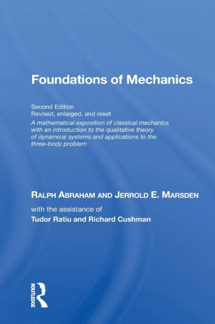 Book cover of: Foundations Of Mechanics (on Demand Printing Of 30102). By: Ralph Abraham