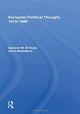 Book cover of: European Political Thought, 1815-1989. By: Spencer Di Scala