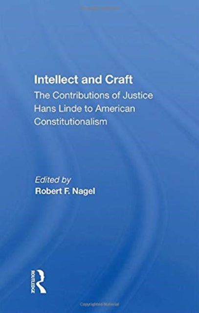 Book cover of: Intellect And Craft