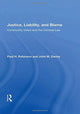 Book cover of: Justice, Liability, and Blame