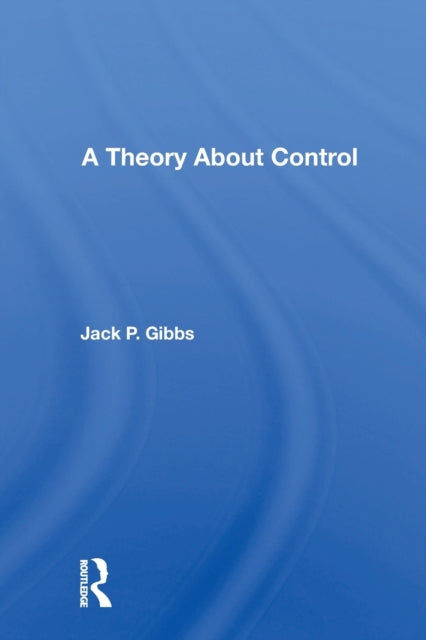 Book cover of: Theory About Control